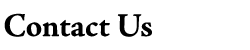Contact Us